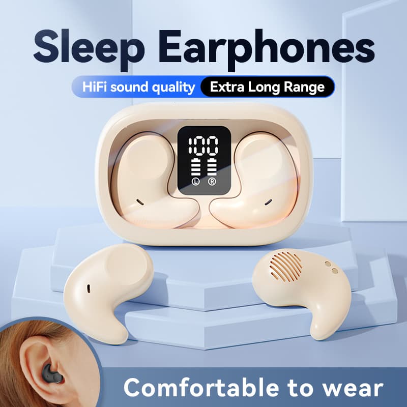 Cross-border Hot-Selling Private Label Bluetooth Headset Sleep Headphones Long Wear Comfort Side-Lying Headset Manufacturer Wholesale