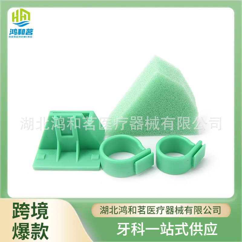 Plastic oral root canal file measuring table/ruler/cleaning sponge root canal file cleaning table ruler sponge Dental