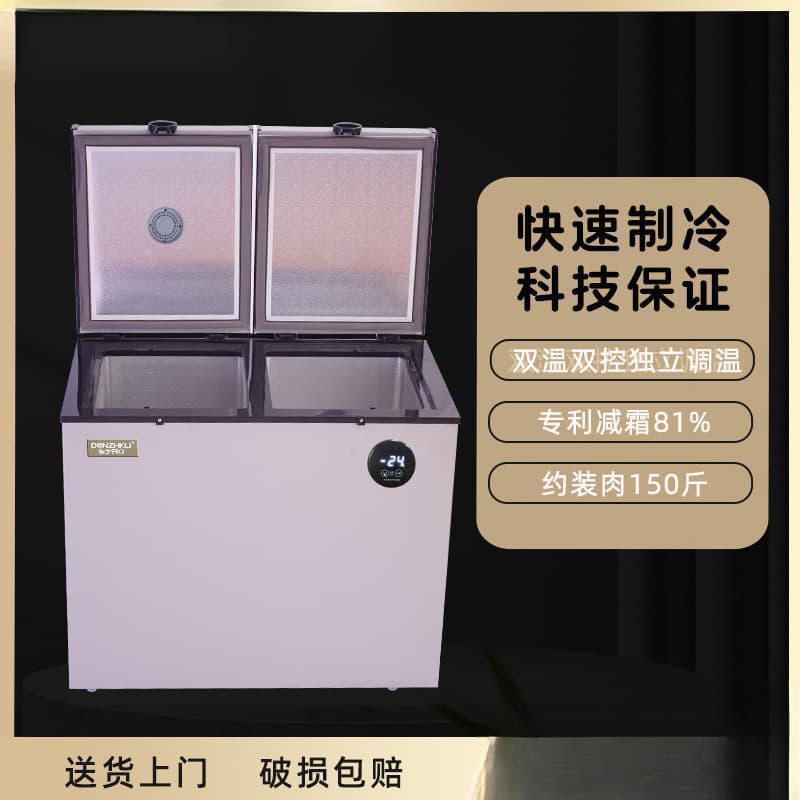 Small Freezer Mini Car Use Refrigeration/Freezing Dual Temperature & Control Low-Temperature Freezing Car Refrigerator [Manufacturer]
