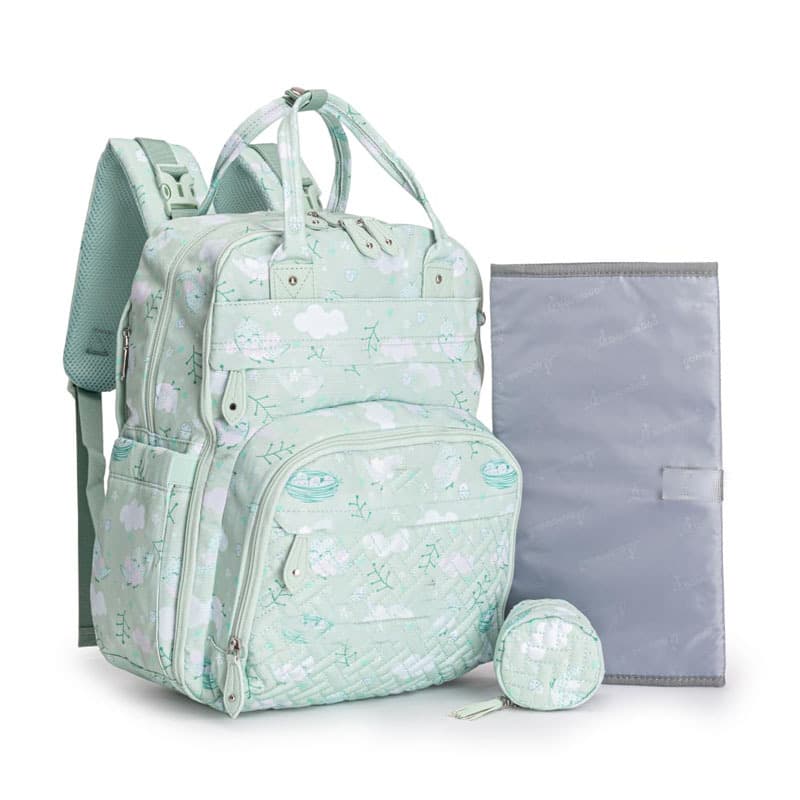 Diaper Bag Backpack Baby Essentials Travel Essentials Baby Bag with Diaper Changing Pad
