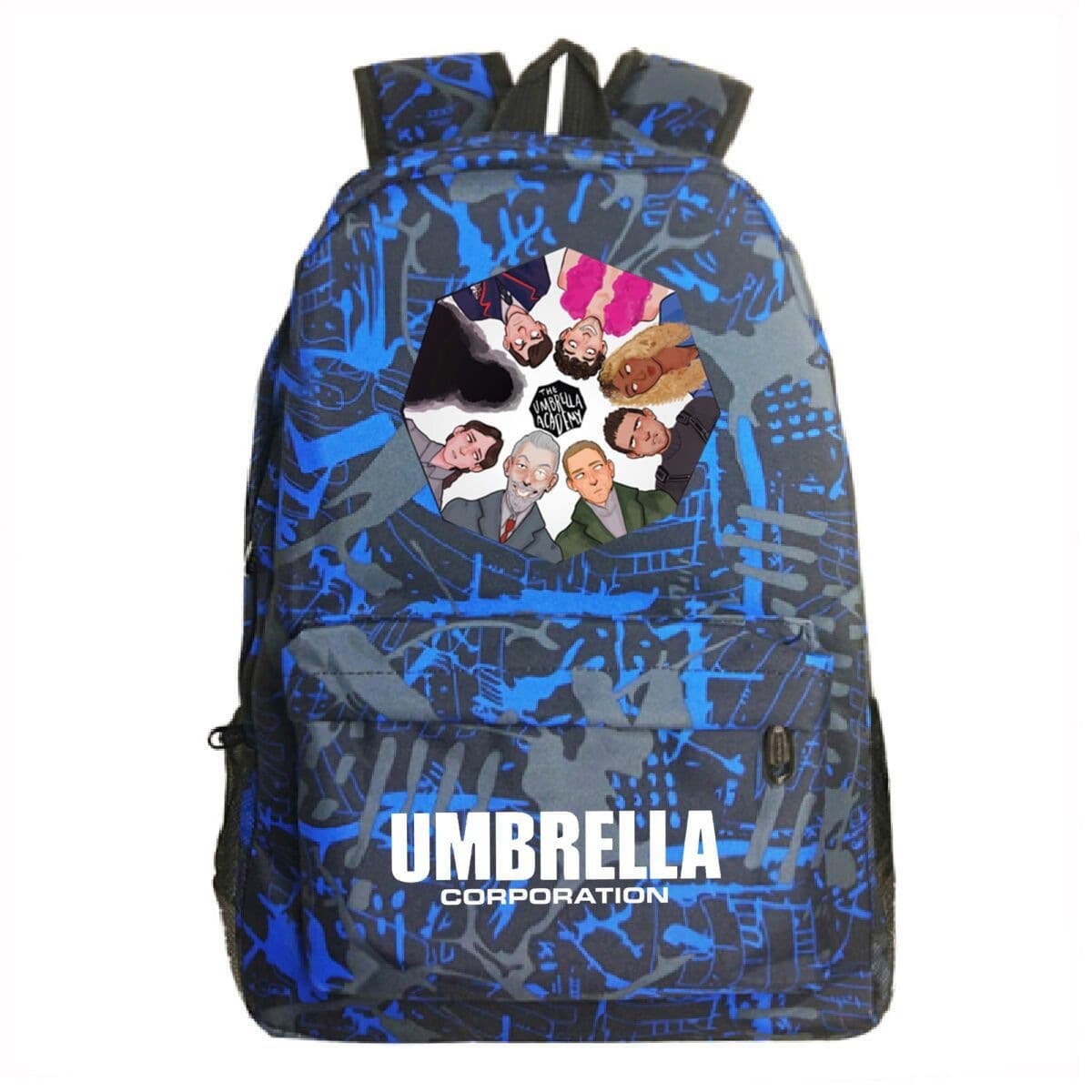 Foreign trade fashion primary and secondary school bags personalized printing youth trendy casual backpack large capacity