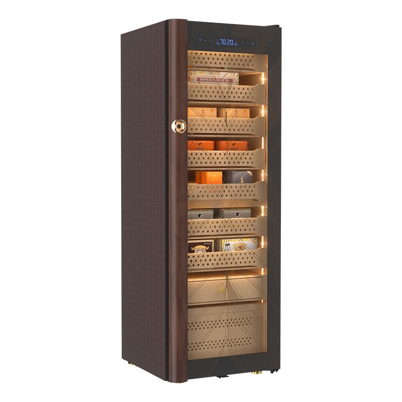 Vinocave U7 Cigar Cabinet, Constant Temperature and Humidity Cabinet, Household High-end Tobacco and Fragrance Storage Cabinet