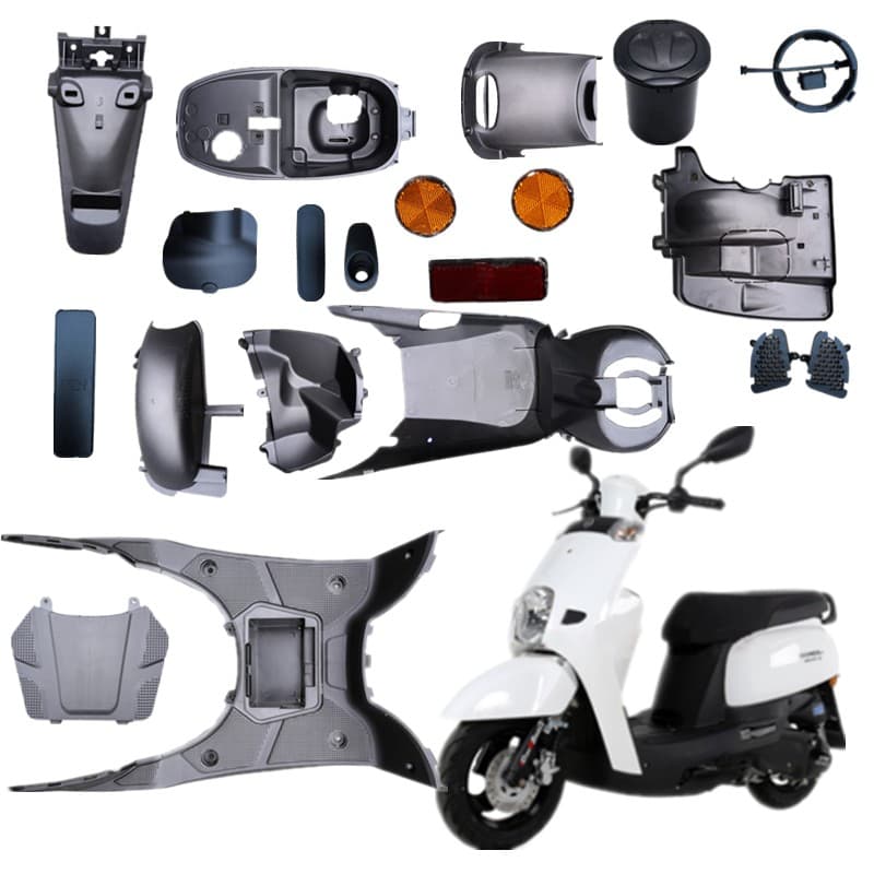 Compatible with Linhai Kuqi motorcycle body panels, Yage Kuxi, Sanyang original S5CNSY full set of plastic and metal parts