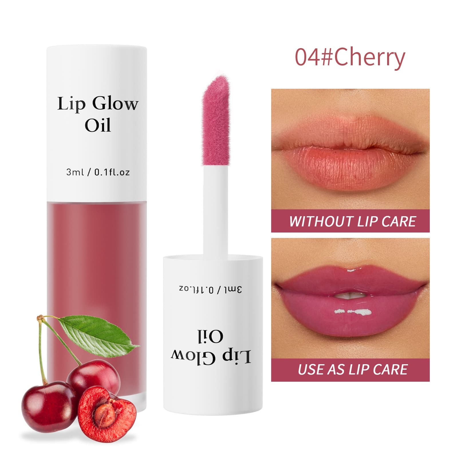 Hellokiss Fruit Lip Gloss Oil Moisturizing Hydrating Repairing Base Plumping Lip Oil TK Amazon Bestseller