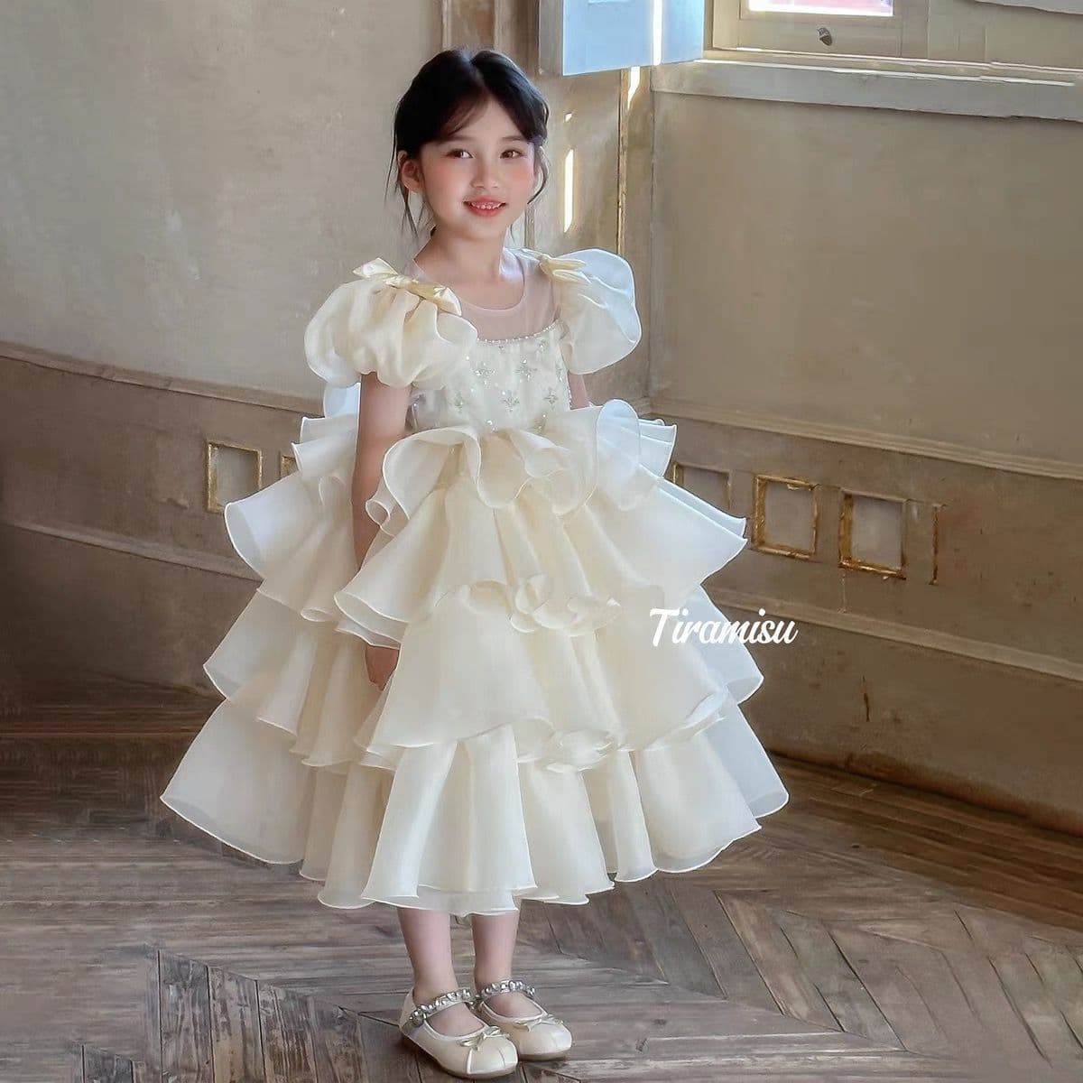 Back to School Children Princess Girls Autumn Fashion Puffy Birthday Children's Clothes Lolita Dress Dress Princess Dress Girls