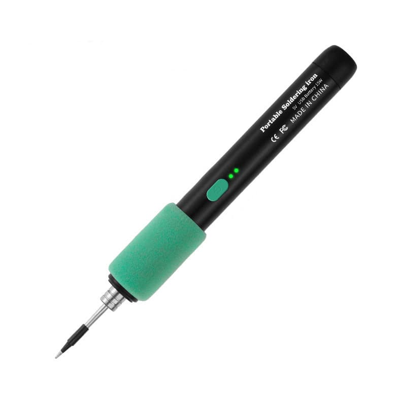 15W Spot Welding Pen Portable Cordless Electric Soldering Iron Welding Tool Repair Household USB Soldering Iron Electric Welding Pen Wire Burning Pen