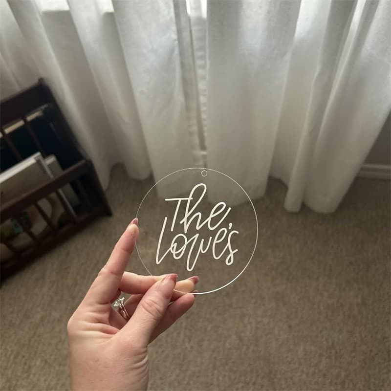 Professional Source Factory for Custom Acrylic Christmas Ornaments, Transparent Acrylic Hangers, and DIY Cross-Border Items