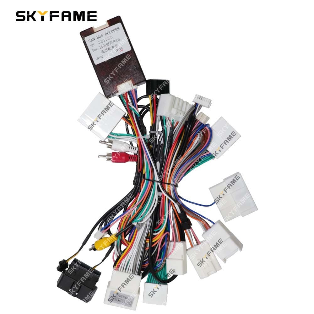 SKYFAME Wiring Harness Kit for Lexus IS250 IS300 XE20 Audio Navigation