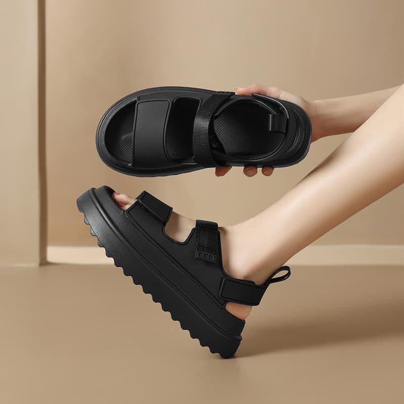 Fashionable Roman Sandals for Women, Summer Wear, Versatile Candy Colors, Elegant Lady Shoes, High-End Feel, Comfortable, Slip-Resistant, Non-Odor