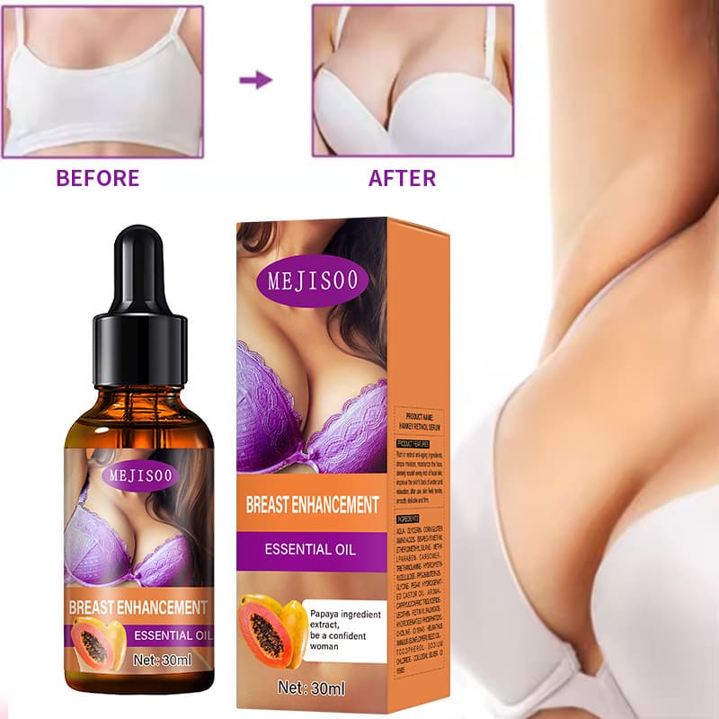 Cross-Border English Version Breast Enhancement Essential Oil, Chest Massage and Wellness Salon Oil