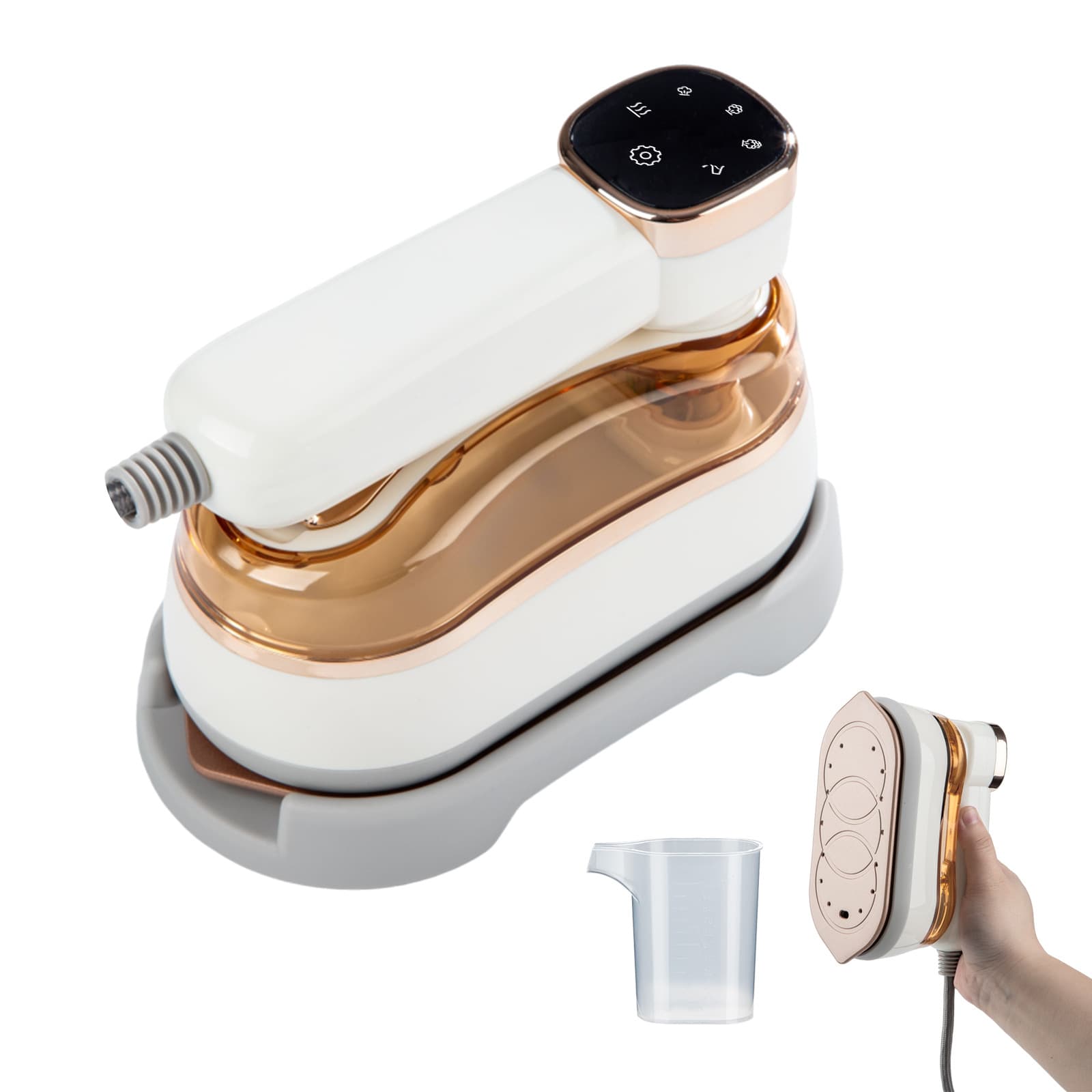 New digital display handheld garment steamer, smart electric iron, three-speed steam iron.