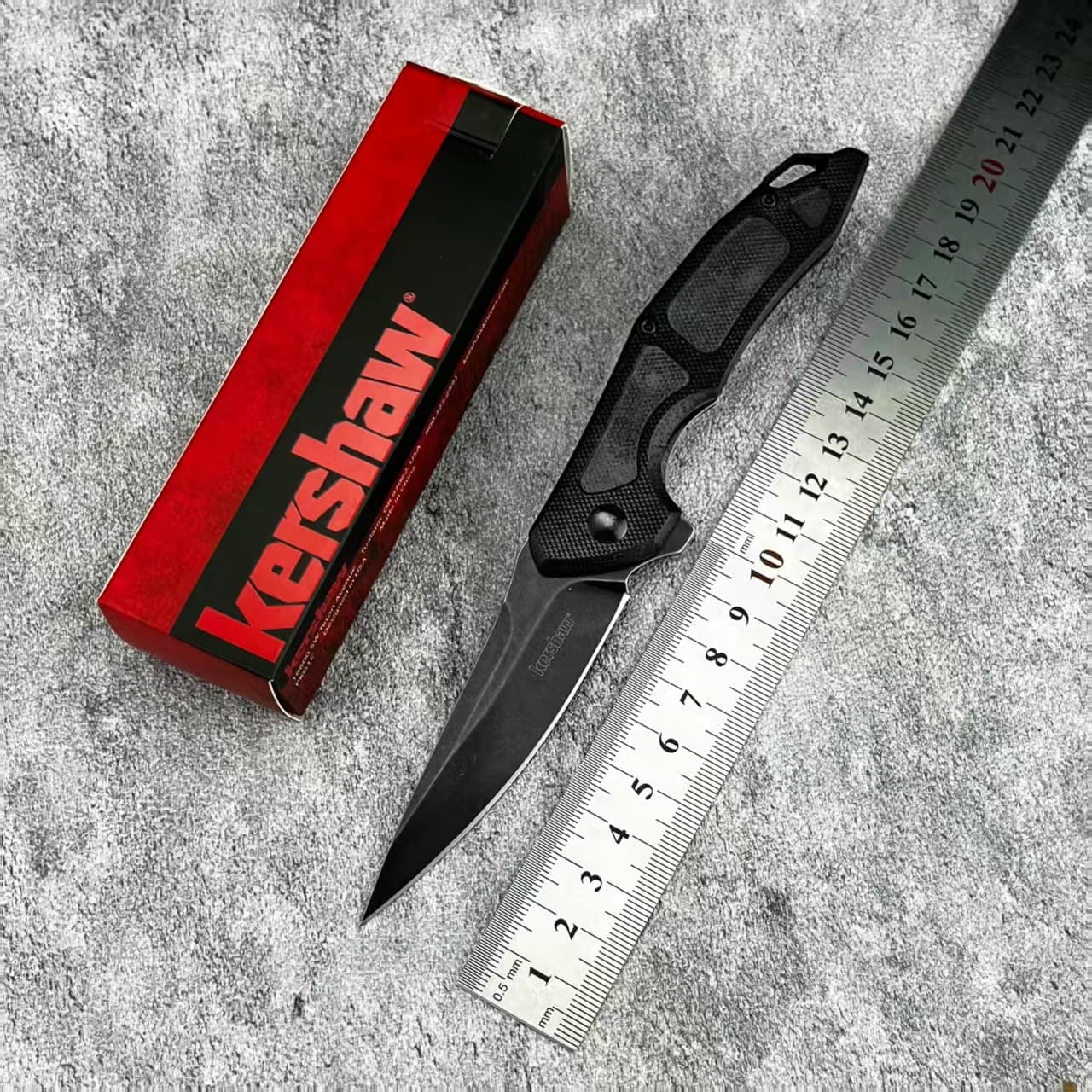 Kashow 1170g Xiao Camping Outdoor Knife Sharp Durable Folding Knife Field Self-Defense Folding Knife High Hardness Small Knife