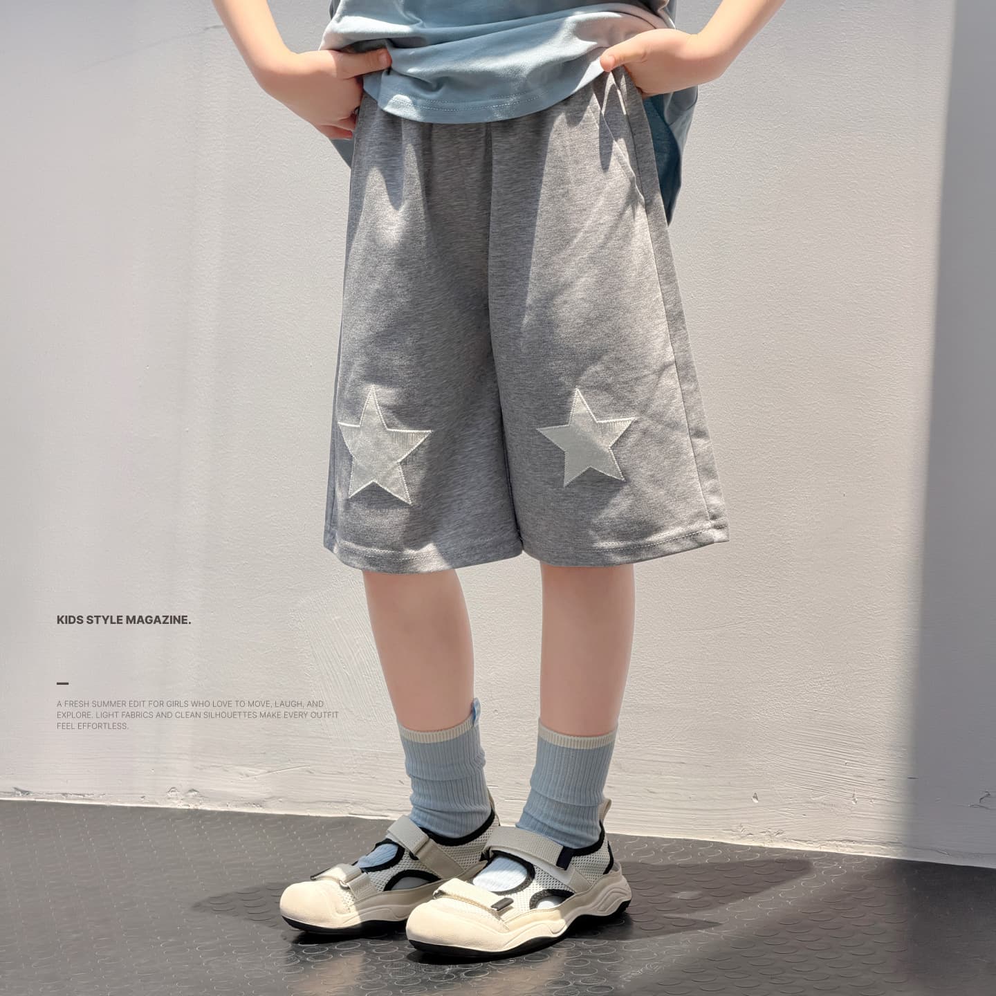 Miaxdx children's clothing girls parent-child five-point pants summer new casual sports breathable versatile mid-pants