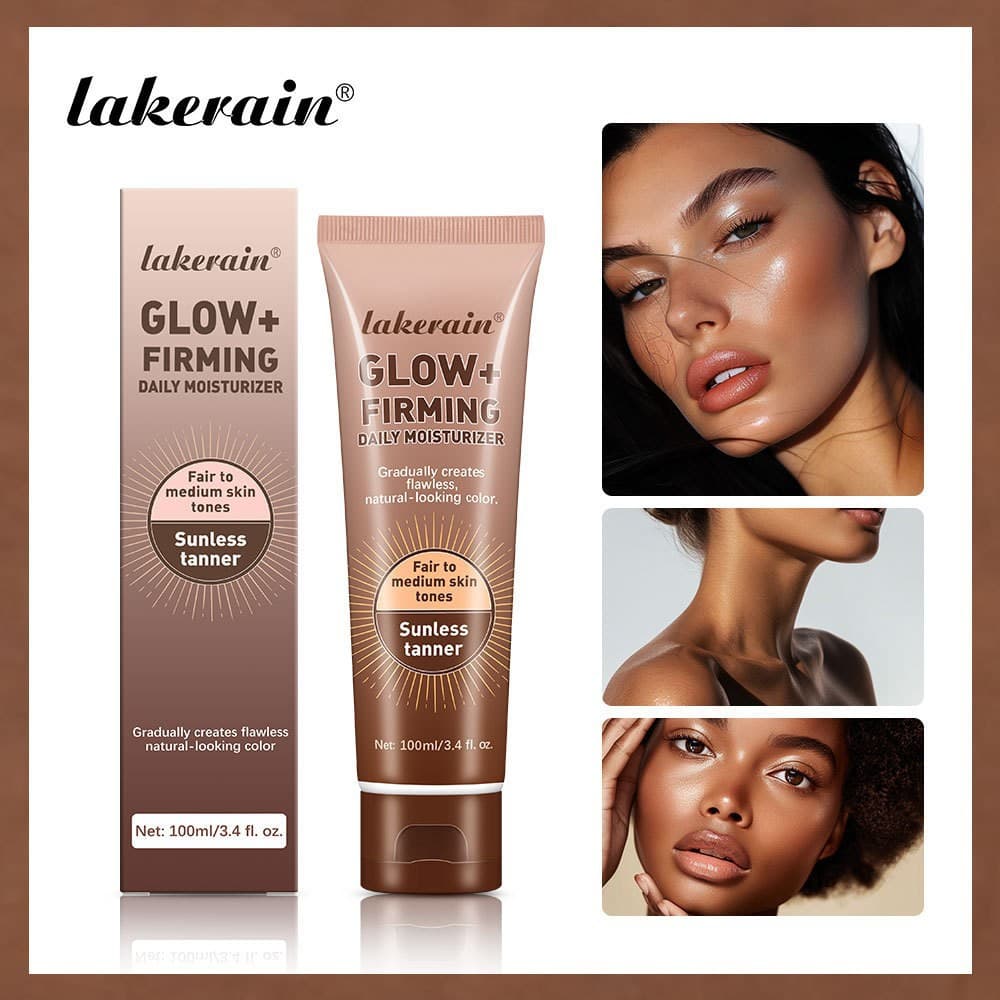 lakerain Self-Tanning Lotion for Body, Bronze Skin Darkening, Sunless Tanning Lotion, Cross-border Cosmetics