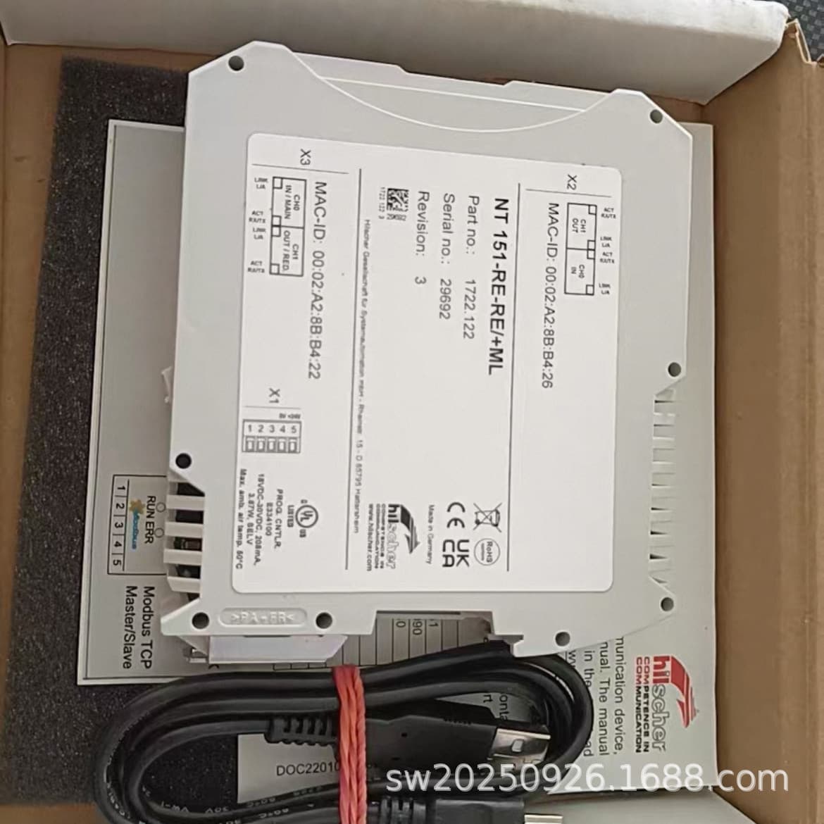 Hilscher Gateway Communication Module NT50-CC-EN Brand New Stock Available, Price Negotiable