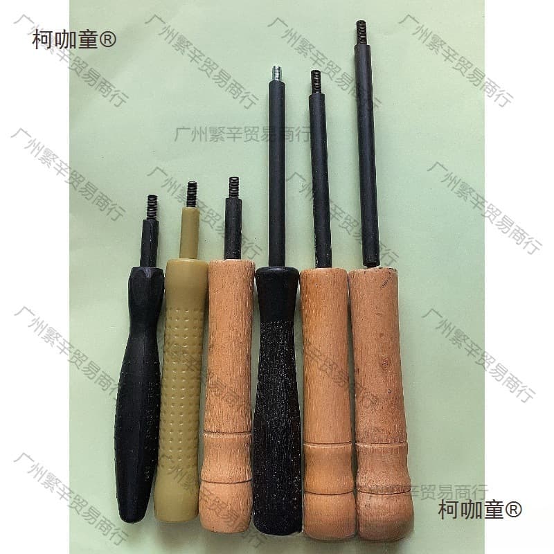 Crochet Hook Handle Winding Tool for Magnetic Ring Inductor Coil Plastic Hook Needle Winding Bar, Compatible with Metabo