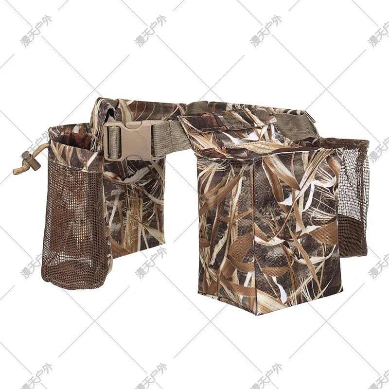 Cross-Border Outdoor Hunting Four-Flap Pocket Pants Pigeon Hunting Waist Bag Camouflage Bird Hunting Pigeon Hunting Detachable Waist Bag Shell Bag