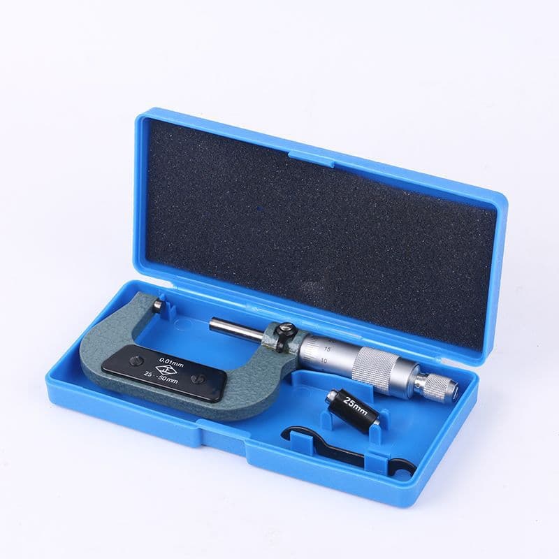 Genuine Free Shipping Outside Micrometer 0-25/25-50/50-75/75-100 Digital Display Micrometer Screw Gauge