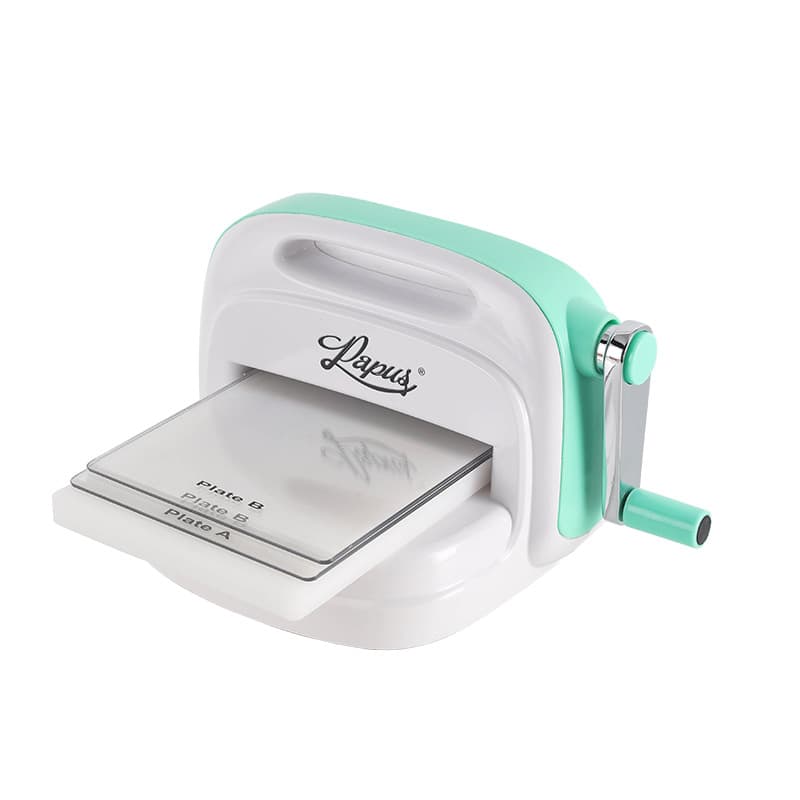 Fabric Leather Embossing Machine Die Cutting Machine Hand Crank Press Craft Scrapbooking Cutting Machine