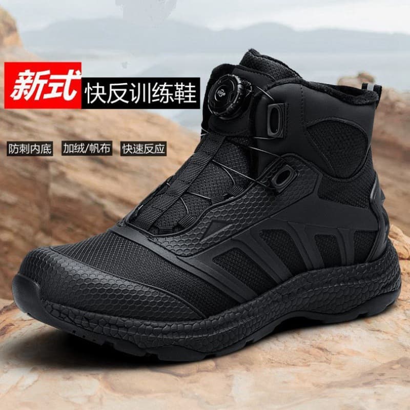 New Summer Riding Boots Men Women Outdoor Hiking Training Shoes Tactical Boots Breathable Travel Shoes High-Top Trekking Shoes