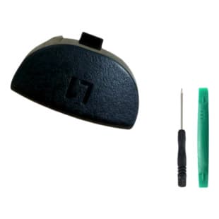 PS4 Controller L1 Button with Tool PS4 Shoulder Button Trigger Button Repair Parts 1.0 2.0 Black Left Button