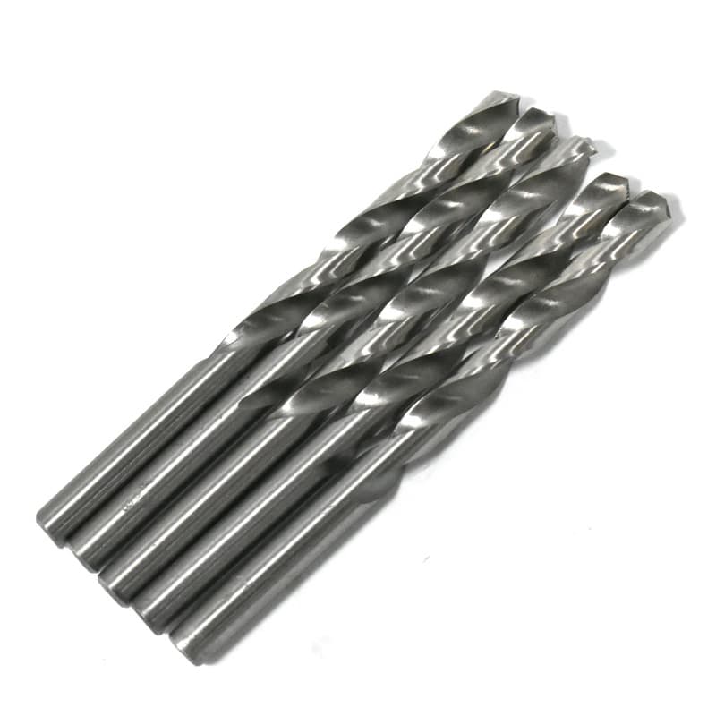 Twist Drill Bit Set for Hand Drill, Drilling Tool, White Drill Bits for Plastic, Angle Iron, Soft Metal, Woodworking Twist Drill