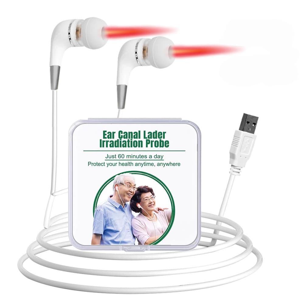 Cross-border Hot-Selling Laser Ear Canal USB 650nm Nanometer Light Wave Irradiation Semiconductor Laser Head Therapy Apparatus Accessories