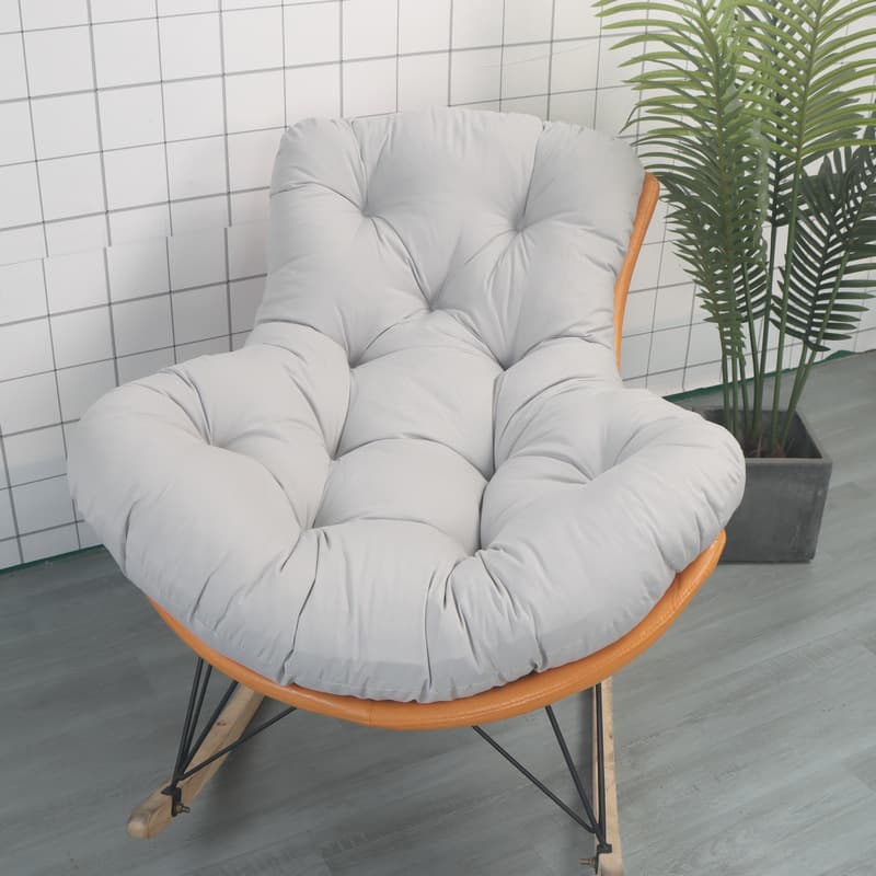 F^ Rocking Chair Cushion, Home Luxury Lounge Cushion, Living Room Balcony Rocking Chair Cushion, Recliner Cushion, Lobster Chair Cushion