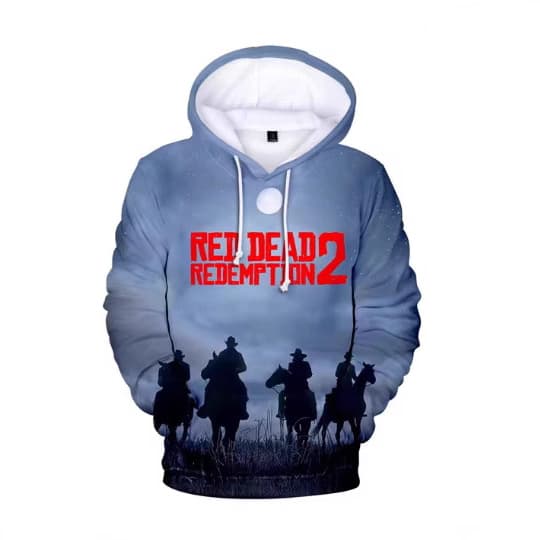 Popular Game Red Dead Redemption 2 3D Print Hoodie Men's Women's Hoodie