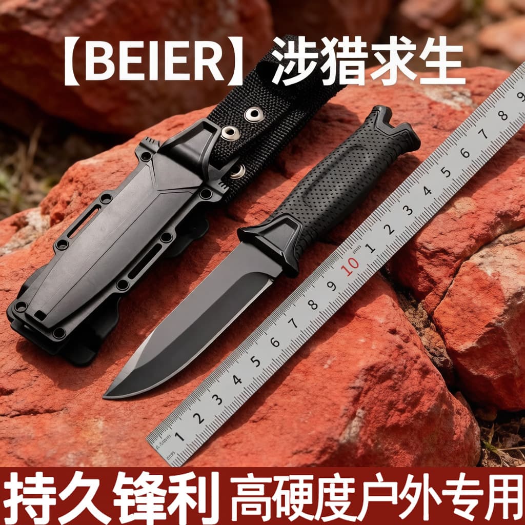Gerber Infantry Outdoor Tactical Field Survival Fixed Blade Knife Collection Self-Defense Portable Knife Outdoor Knife