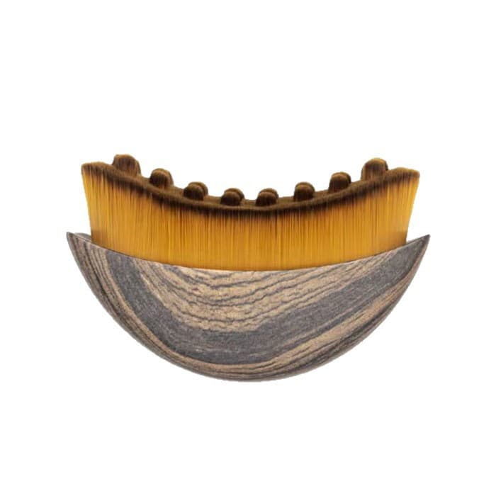 Lymphatic Contour Face Brush - Moon-shaped Facial Brush Massage Care Brush