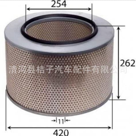 C421404 For Mercedes-Benz ACTROS / AXOR Round Air Filter Element Factory Special Price
