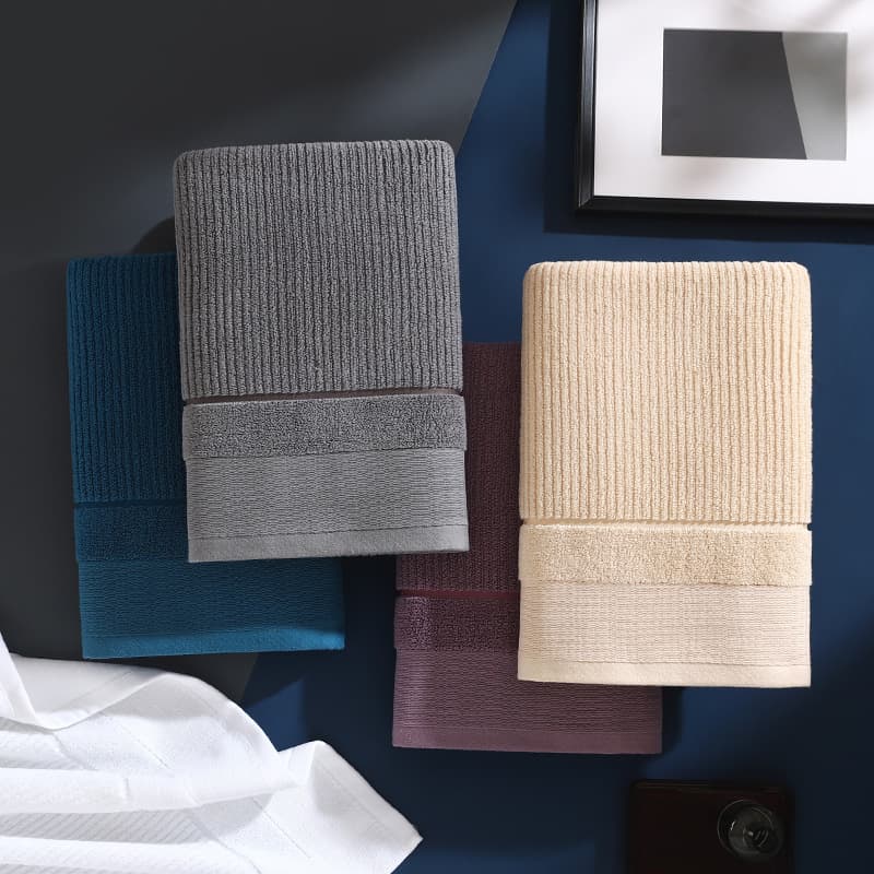 Bath towel pure cotton thick type A beach essential supplies household water-absorbent individually packaged swimming quick-drying men's bath towel