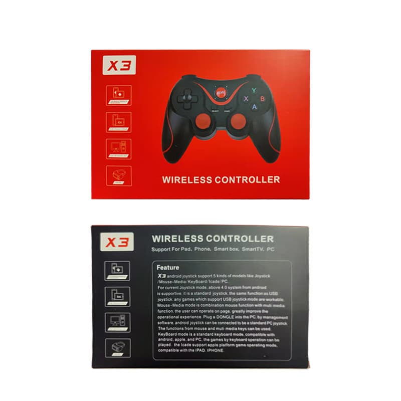 X3 wireless Bluetooth game controller direct connection Android iOS PUBG game X3 mobile game controller in stock