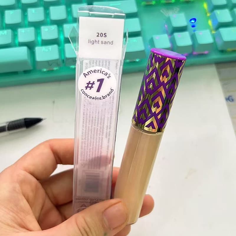 Concealer Liquid Five Colors Concealer Cream for Dark Circles Acne Scars Freckles Face Coverage