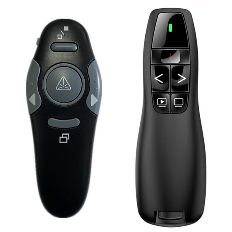 Factory direct stock 2.4G wireless PPT page turner, multi-functional USB laser page turner, pointer, presentation pen