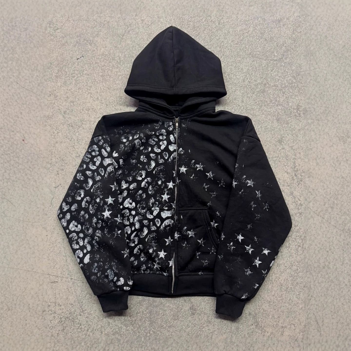y2k New Product European and American Printed Retro Women's Hoodie Loose Fashion Street Style Casual Sweater Wholesale OOTD