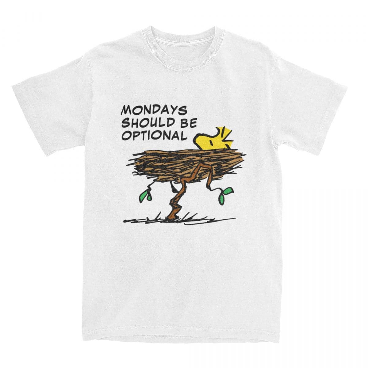 Peanuts Woodstock Napping Shirt Accessories for Men Women Cotton