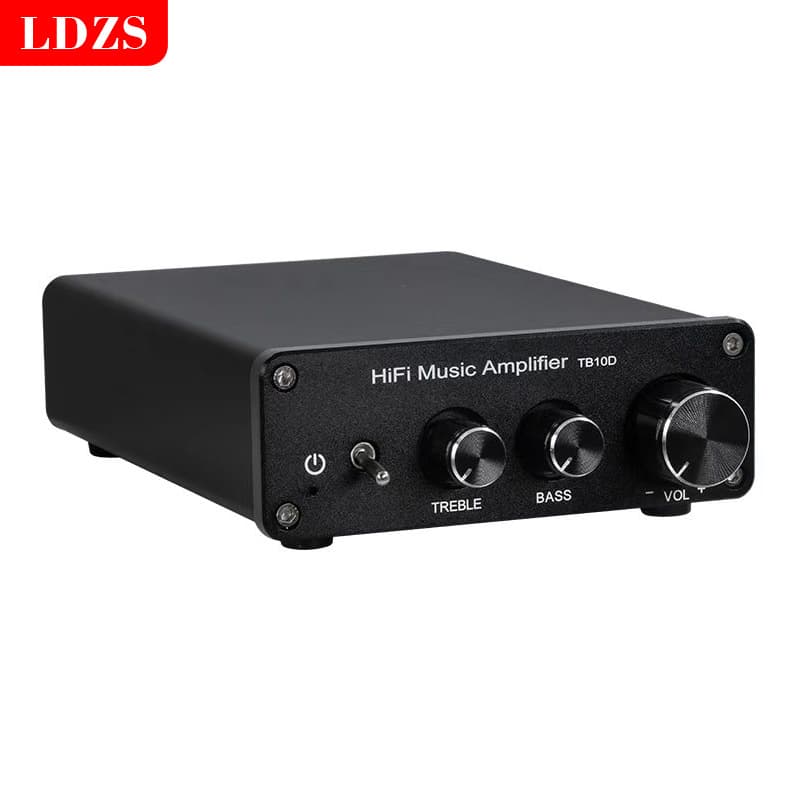 HiFi Home High-Power Bluetooth Amplifier 2.0 Stereo Audiophile Bass and Treble Passive Speaker Power Amplifier