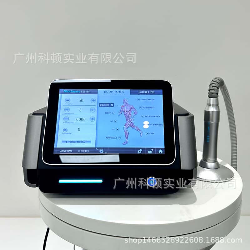 Export Model Eswt Shockwave Therapy Device for Pain Relief and Injury Repair, Water-Cooled Physical Therapy Device