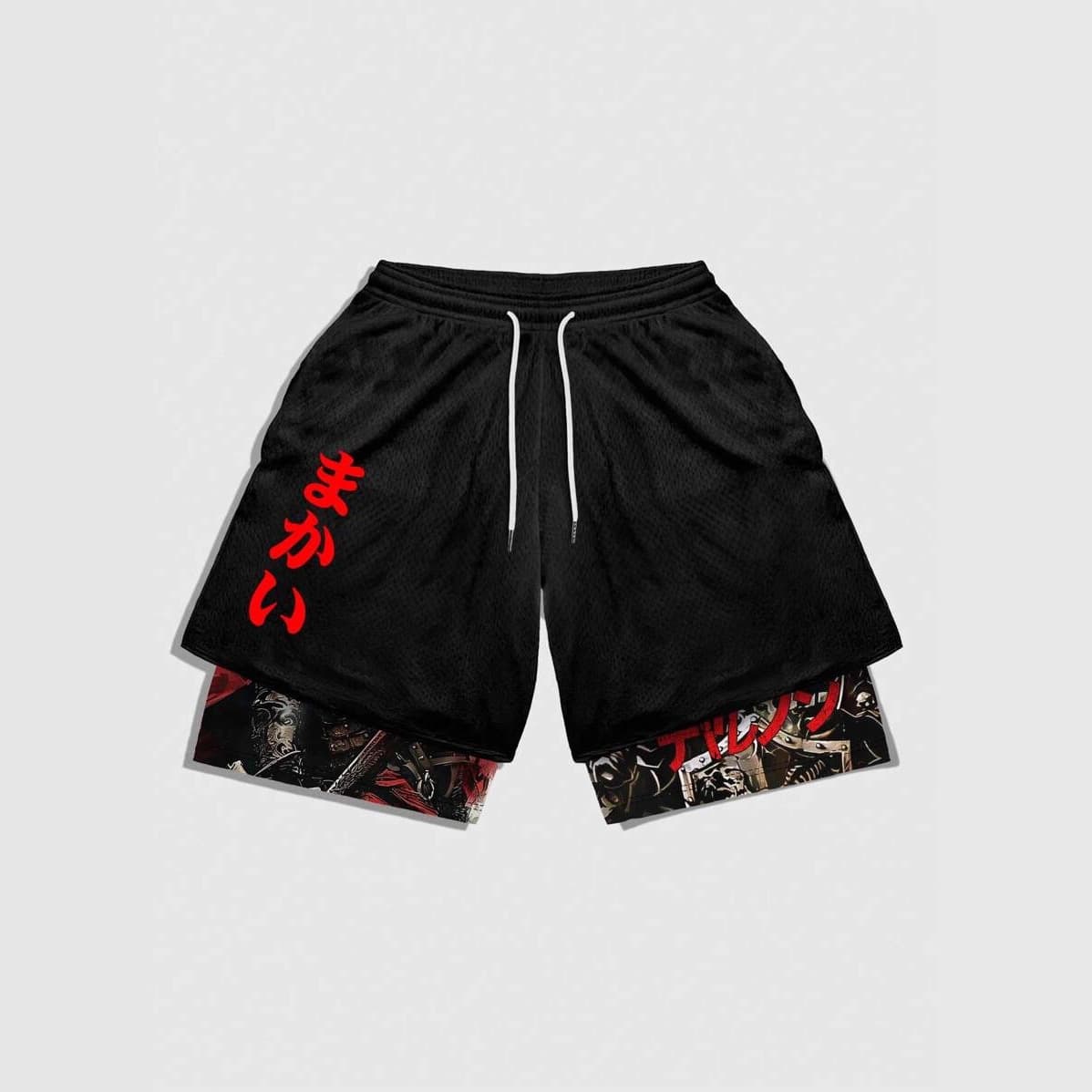 Overseas Trade Shorts Adult Double-Layer Pants Amazon Cross-Border E-commerce Anime Series Printed Sports Casual Pants 111