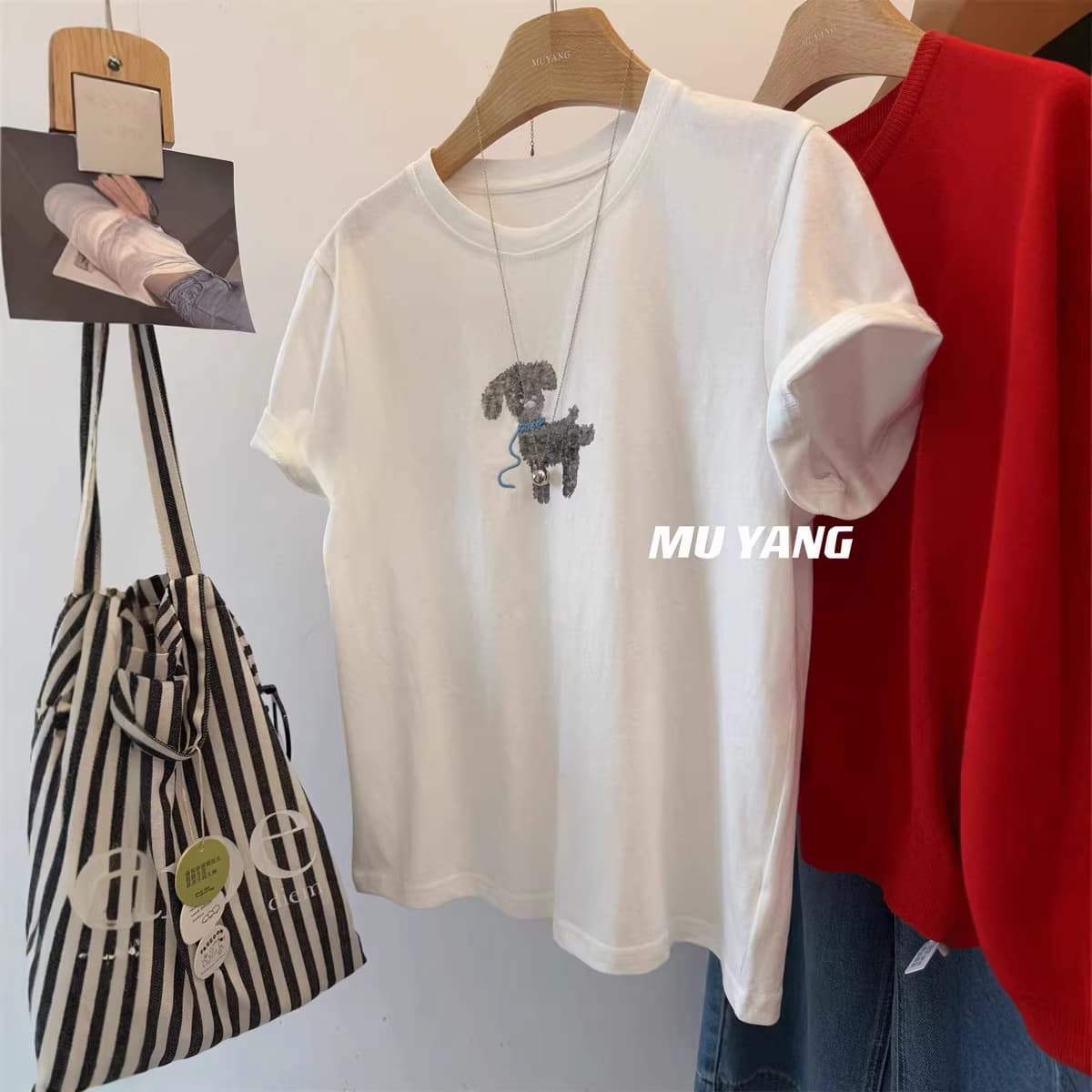 Cross-border Plus Size 240 Jin Pure Cotton Printed Puppy Short Sleeve T-Shirt Women's Casual Round Neck Summer Loose Style Top
