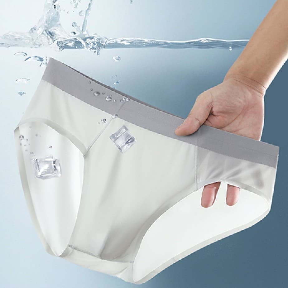 2025 Hot-Style Seamless 10A Antibacterial Oyster Gusset Ultra-Thin 30D Ice Silk Seamless Briefs
