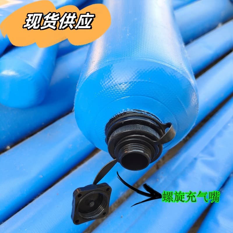 Post-poured with partition air bag construction beam and column cement isolation inflatable rod concrete blocking air bag construction air bag