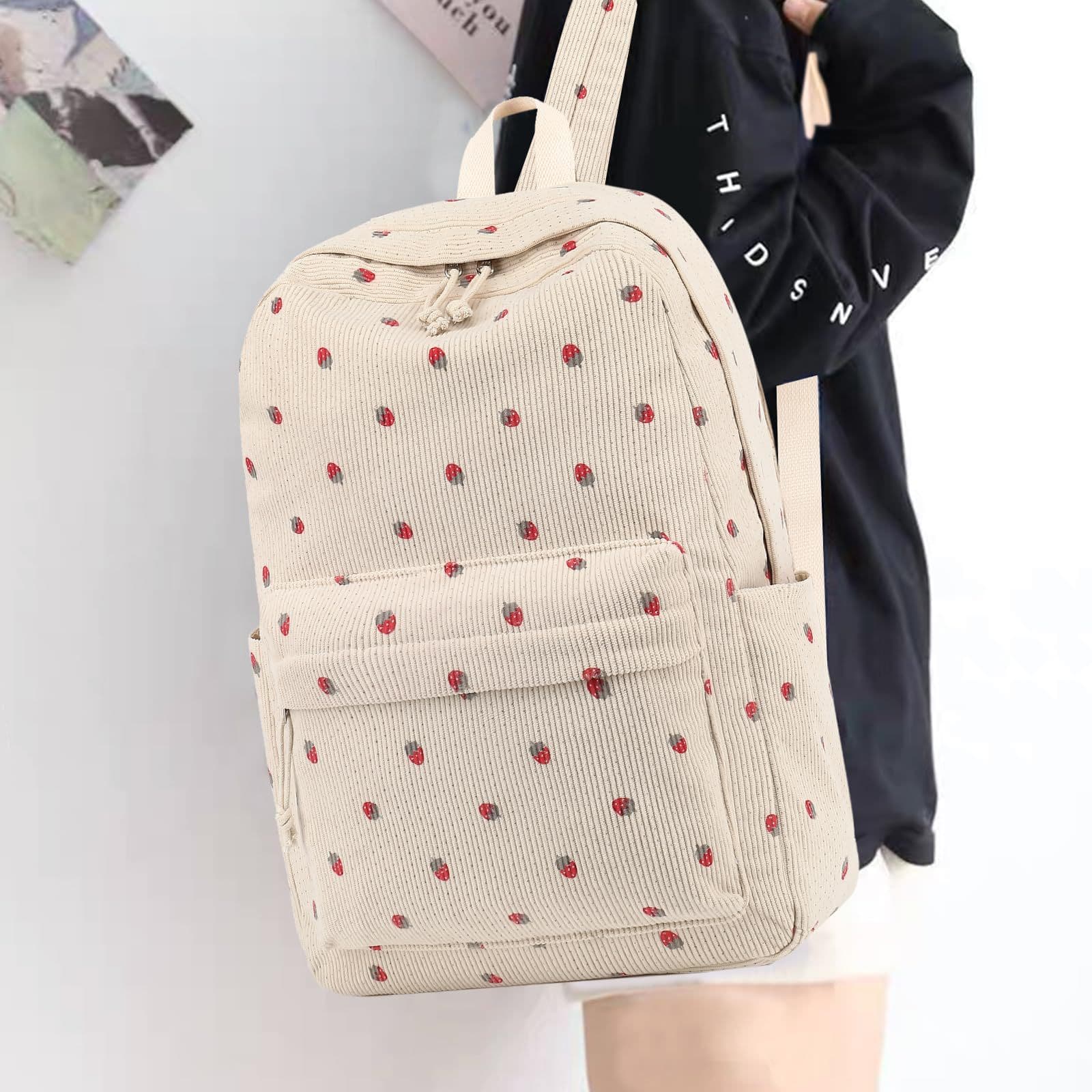 Fashionable Student Backpack Customizable Logo Fox Arctic Dual-shoulder Bag Outdoor Computer Bag For Primary School Kids