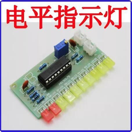 LM3915 Fun Kit - 10-Segment Audio Level Indicator Kit/Piece - Level Indicator