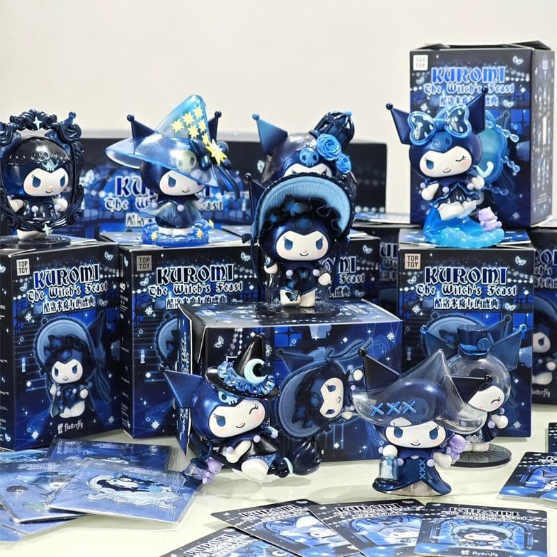 Kurome Witch's Ceremony Blind Box Sanrio Figure Trendy Doll Doll Desktop Ornament Girl's Birthday Gift
