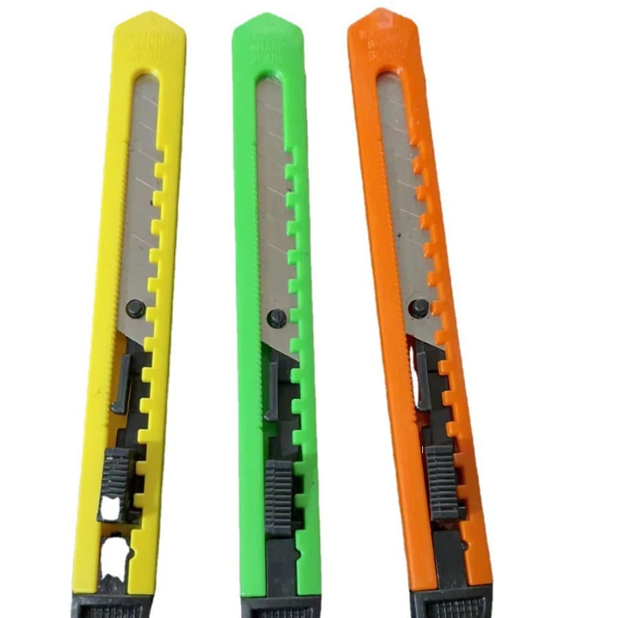 Small utility knife 9mm utility knife manufacturer bagged utility knife single bag packaging opp bag
