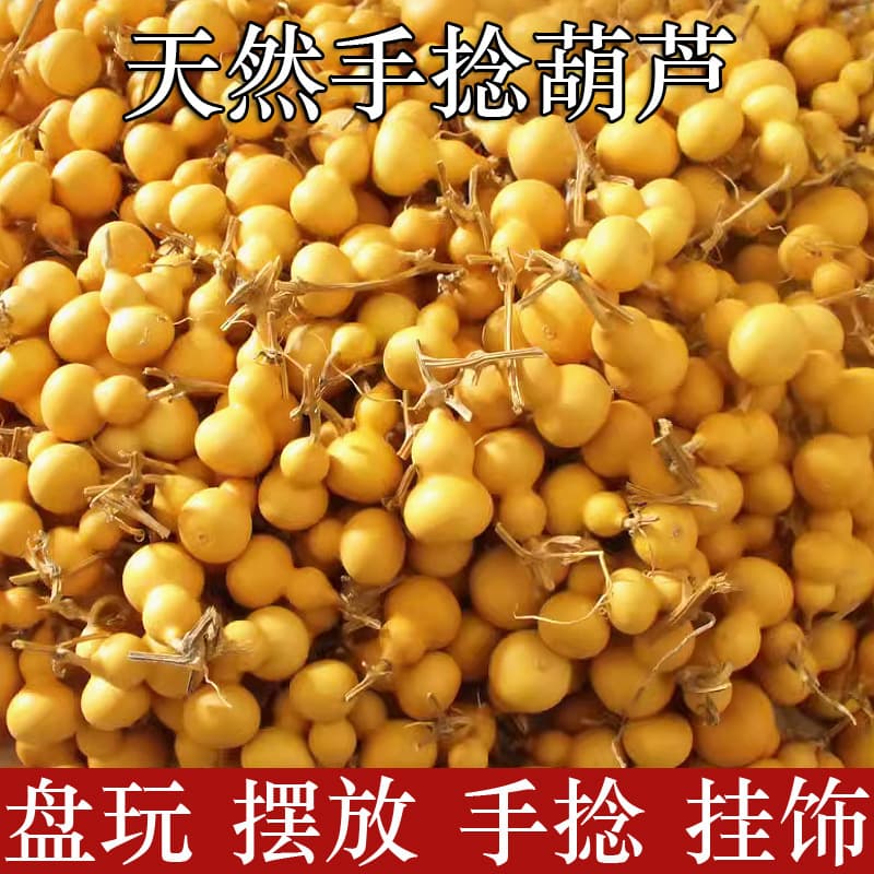 New Stock Gourd Hand-twist Liaocheng Plaything Mini Gourd Pendant Ornament Gourd Decor Wholesale