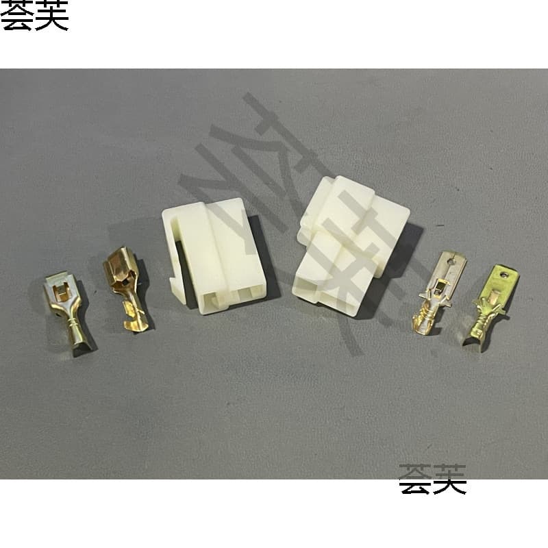 White Transparent Head Terminal FRFNYD0.5-078 Nylon Male-Female Plug Terminal MPFNYD0.5-078